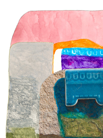 Monument - Original Handmade Work on Paper