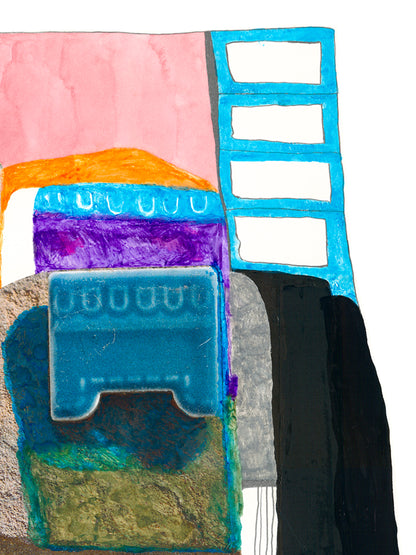 Monument - Original Handmade Work on Paper