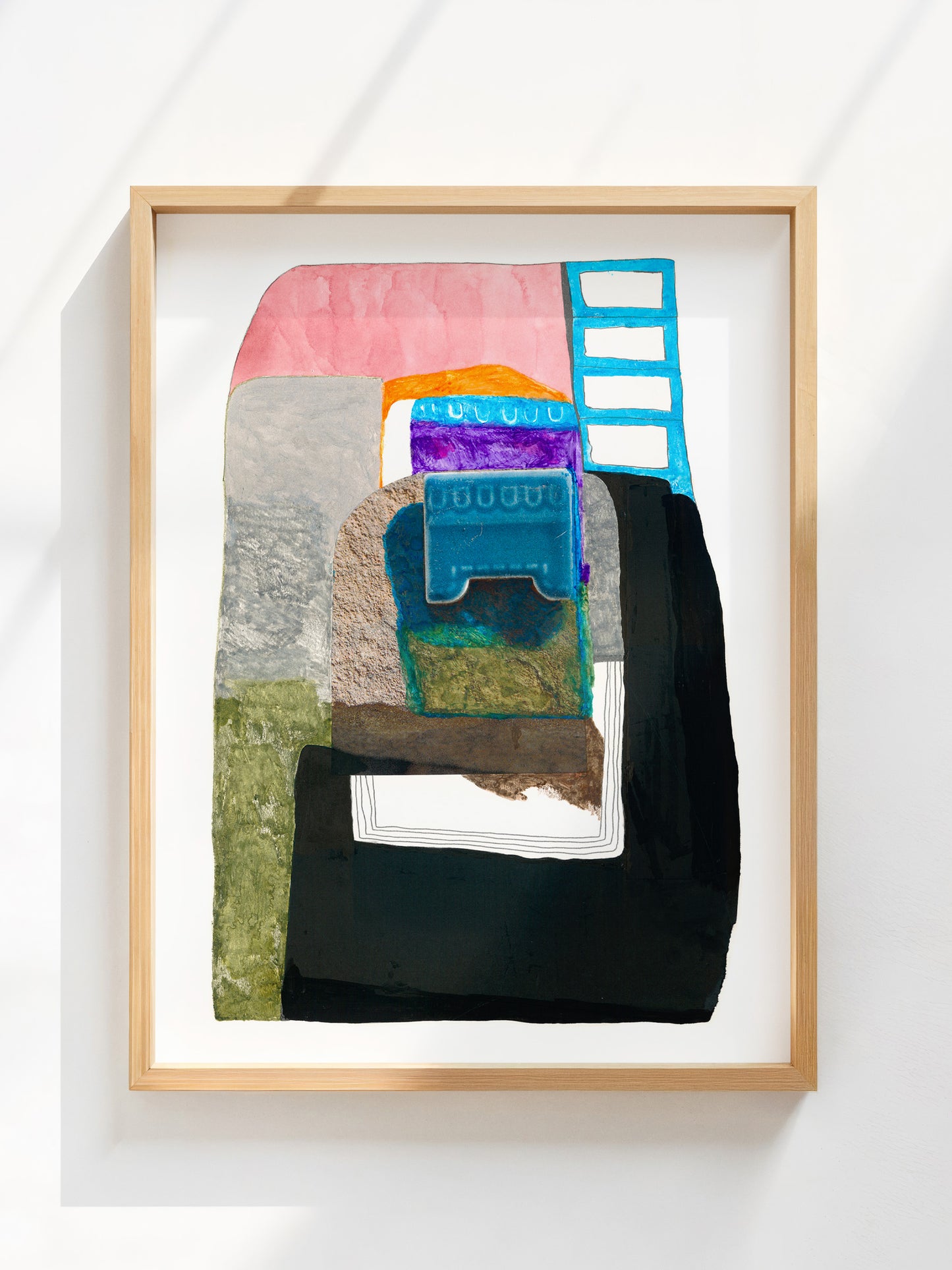 Monument - Original Handmade Work on Paper
