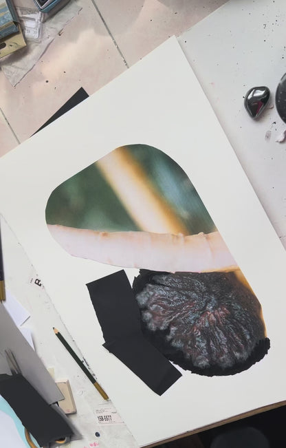 Black Walnut - Original Handmade Work on Paper