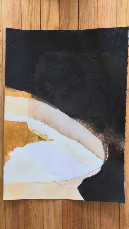 Black Walnut - Original Handmade Work on Paper