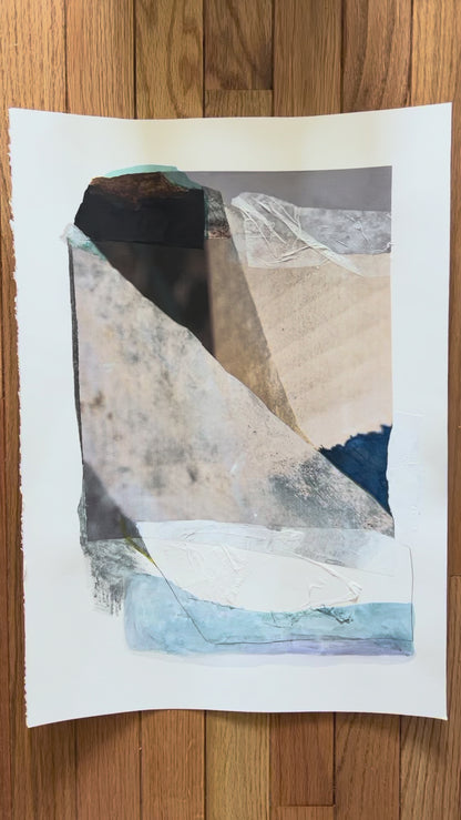 Cardboard Box - Original Handmade Work on Paper