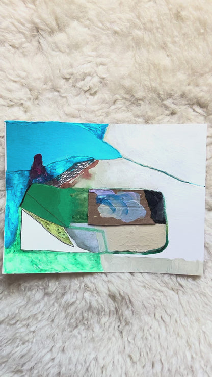 Groundskeeping - Original Handmade Work on Paper