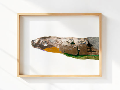Stick Snake - Original Handmade Work on Paper