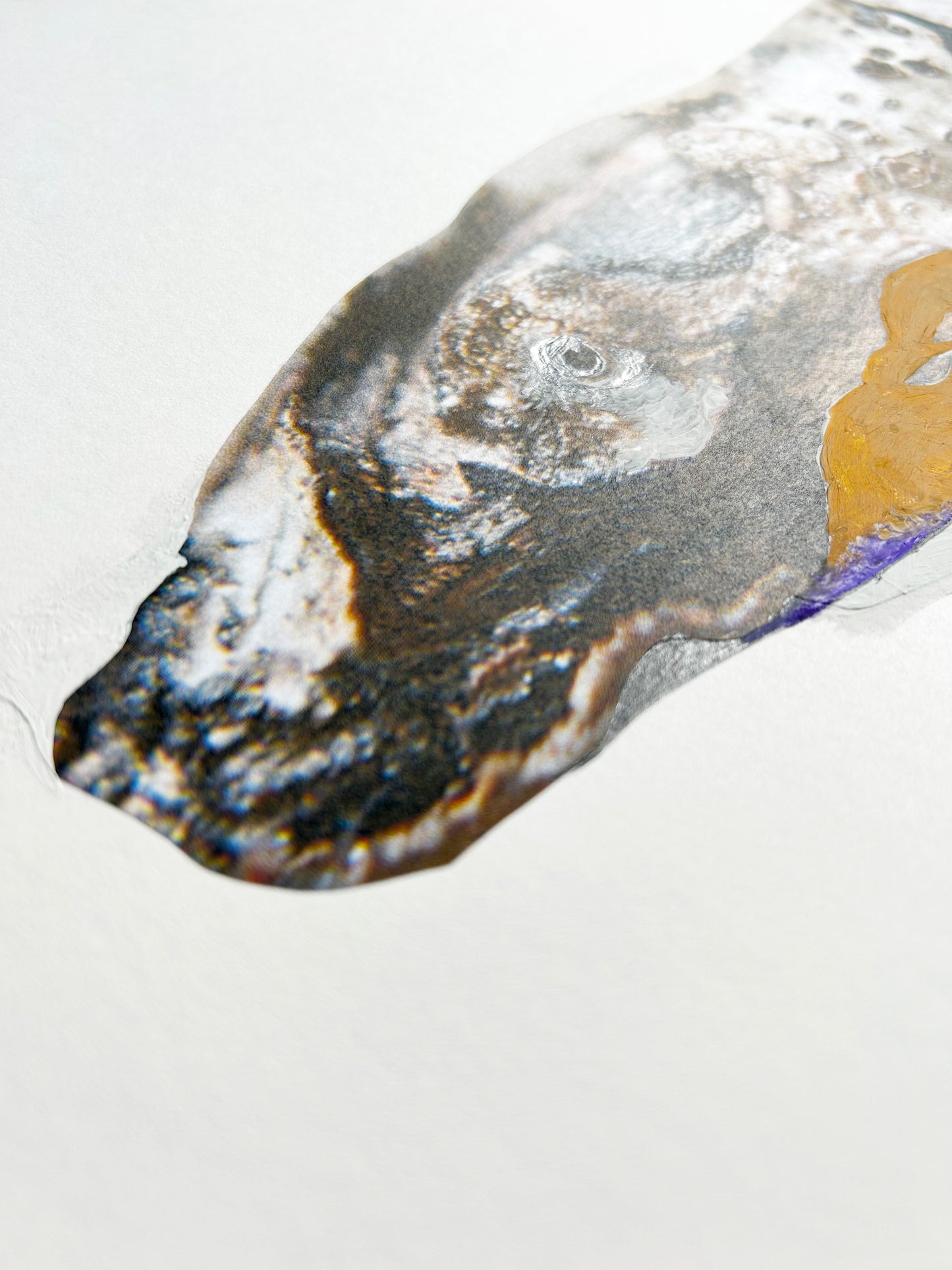 Stick Snake - Original Handmade Work on Paper