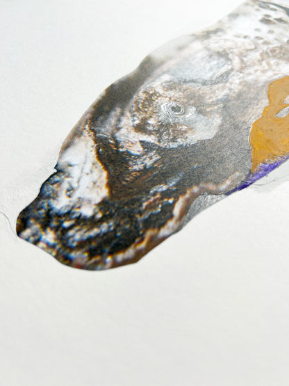 Stick Snake - Original Handmade Work on Paper