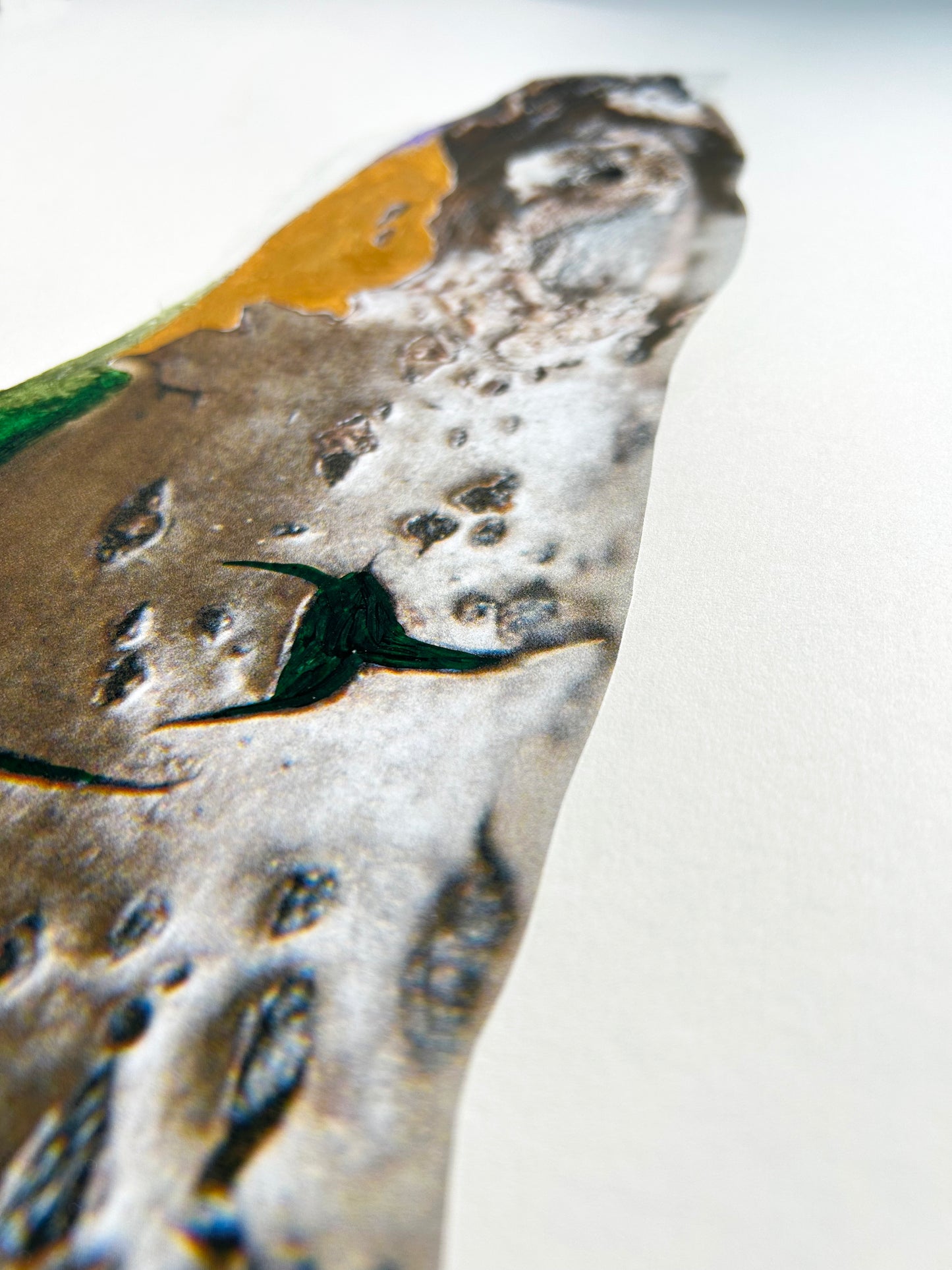 Stick Snake - Original Handmade Work on Paper