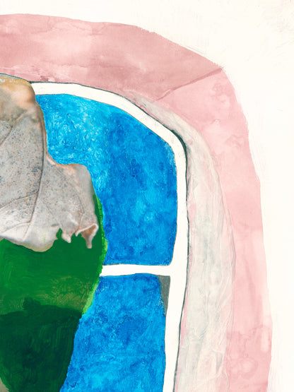 Window Bird - Original Handmade Work on Paper